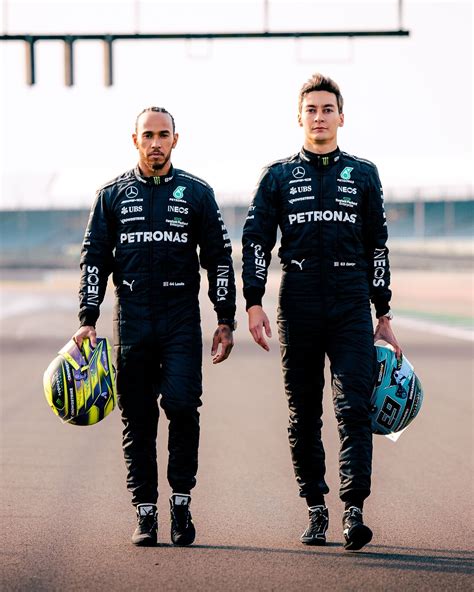 Time to Gear Up, with Lewis Hamilton and George Russell, on 